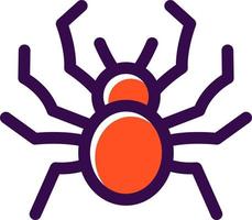 diseño de icono de vector de araña