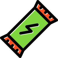 Energy Bar Line Vector Icon Design