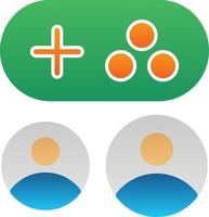 Game Viewers Line Vector Icon Design