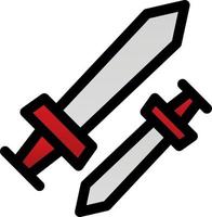 Pvp Line Vector Icon Design