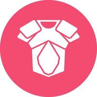 Armor Line Vector Icon Design
