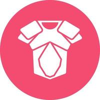 Armor Line Vector Icon Design