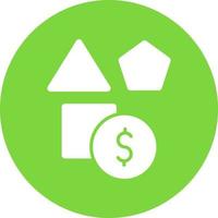 Game Money Line Vector Icon Design