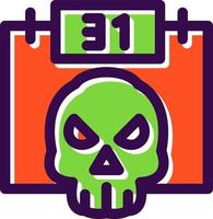 October 31st Vector Icon Design
