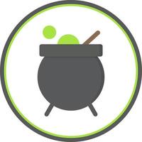 Cauldron Vector Icon Design