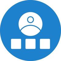 Game Login Line Vector Icon Design
