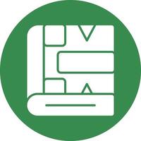Spell Book Vector Icon Design