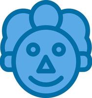 Clown Vector Icon Design