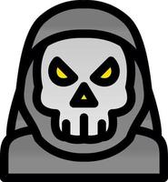 Grim Reaper Vector Icon Design