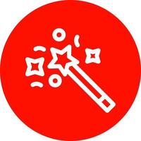 Magic Wand Vector Icon Design