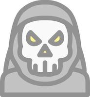 Grim Reaper Vector Icon Design