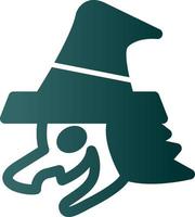 Witch Vector Icon Design