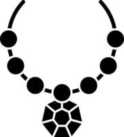 Necklace Vector Icon Design