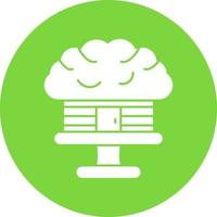 diseño de icono de vector de casa de árbol