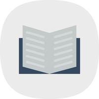 Book Open Vector Icon Design