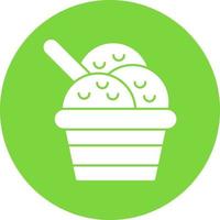 Ice Cream Vector Icon Design