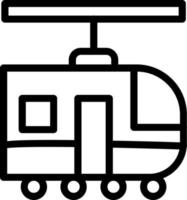 diseño de icono de vector de tren