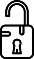 Unlock Vector Icon Design
