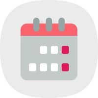 Calendar Week Vector Icon Design