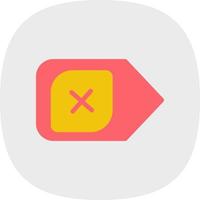 Backspace Vector Icon Design