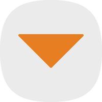 Caret Down Vector Icon Design