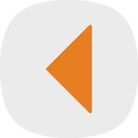 Caret Left Vector Icon Design