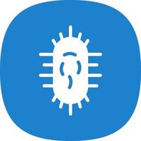 Bacteria Vector Icon Design