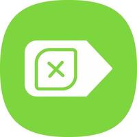 Backspace Vector Icon Design