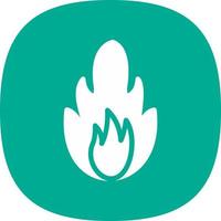 Burn Vector Icon Design