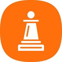 Chess Pawn Vector Icon Design