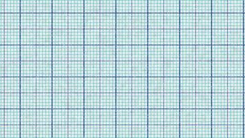 bucle de fondo de papel milímetro transparente azul cielo. textura de cuadrícula de gráfico de mosaico. patrón rayado vacío.