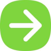Arrow Right Vector Icon Design