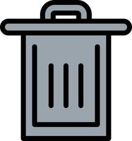 Trash Vector Icon Design