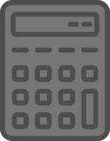 diseño de icono de vector de calculadora