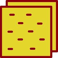 Bread Slice Vector Icon Design