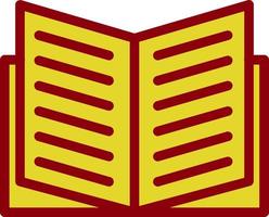Book Open Vector Icon Design