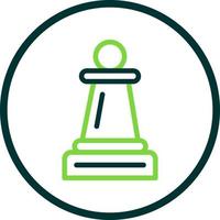 Chess Pawn Vector Icon Design