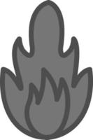 Burn Vector Icon Design