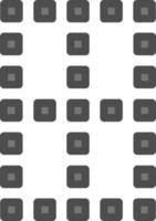 Border None Vector Icon Design