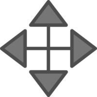 Arrows Alt Vector Icon Design
