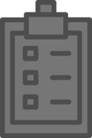 Clipboard List Vector Icon Design