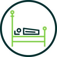 Bed Vector Icon Design