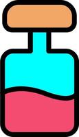 Vial Vector Icon Design