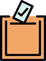 votar sí diseño de icono de vector