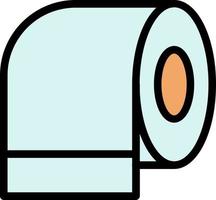 Toilet Paper Vector Icon Design