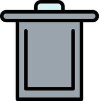 Trash Alt Vector Icon Design