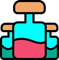 Vials Vector Icon Design