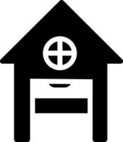 Warehouse Vector Icon Design