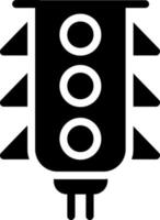 Traffic Light Vector Icon Design