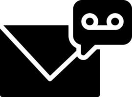 Voicemail Vector Icon Design